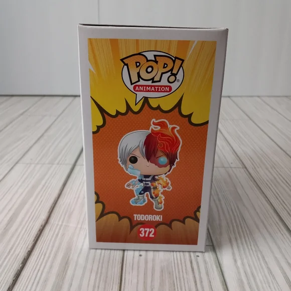 Funko POP! Todoroki My Hero Academia #372 David Matranga Autographed